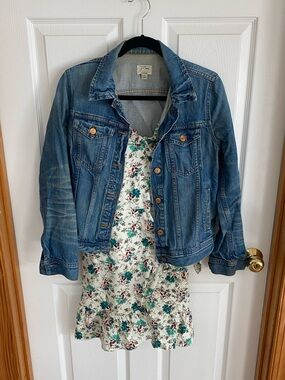 J. Crew Classic Blue Denim Jacket